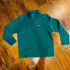 Patagonia Men’s Green 1/4 Zip MICRO D PULLOVER